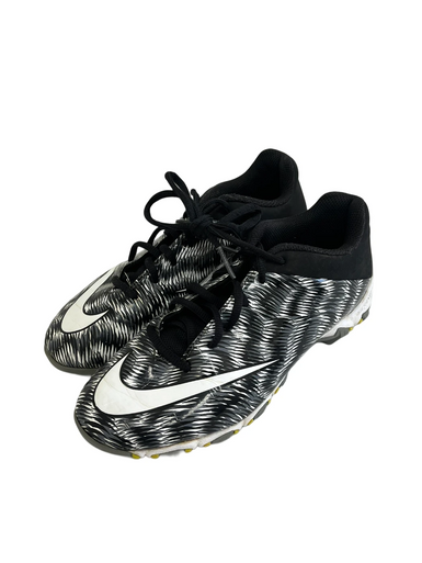 Used Nike VAPOR FASTFLEX Jr FB Cleats Black And White Junior 05.5 11692-S000143651
