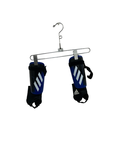 Used Adidas Soccer Shin Guards Junior Royal Blue SM 11692-S000143659
