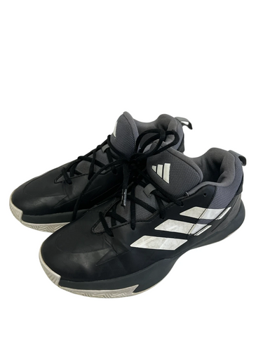Used Adidas CROSS EM UP Basketball Shoes M Black Senior 7 11692-S000143674