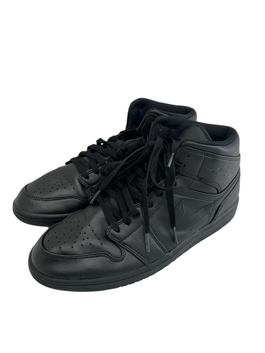 Used Nike AIR JORDAN 1 Basketball Shoes M Black Senior 11 11692-S000143668
