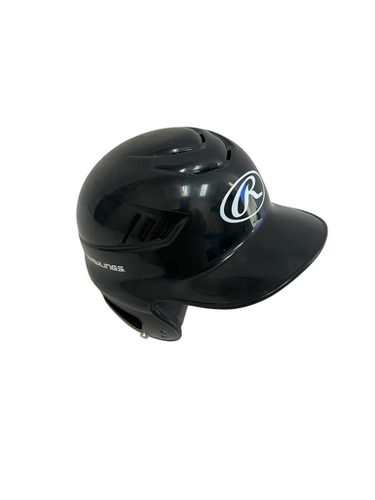 Used Rawlings CFTBH-R1 Batting Helmet No Mask Black One Size 11692-S000142775
