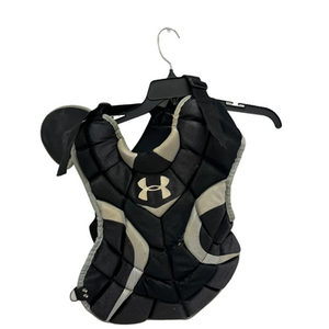 Used Under Armour 9-12 Catchers Chest Protector Black Intermed 11692-S000143495