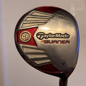 TaylorMade Burner 3 Wood 15* REAX Superfast Shaft with Headcover