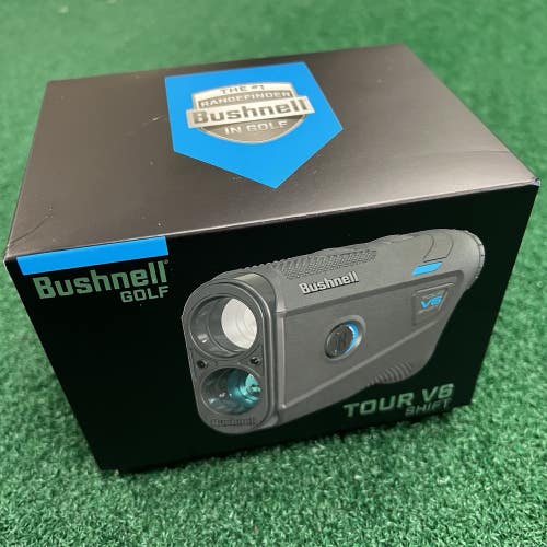 Bushnell Golf Tour V6 Shift Black Laser Rangefinder Brand New in BOX!