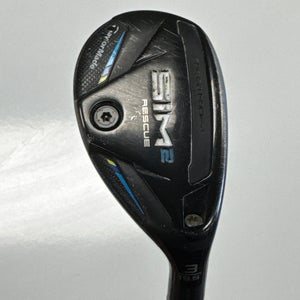 Men's TaylorMade SIM2 Rescue Right Handed Hybrid Stiff Flex 3H (Used)