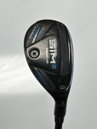Men's TaylorMade SIM2 Rescue Right Handed Hybrid Stiff Flex 3H (Used)