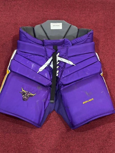 Senior Medium Bauer Hockey Goalie Pants Pro Stock Item#MDMNG