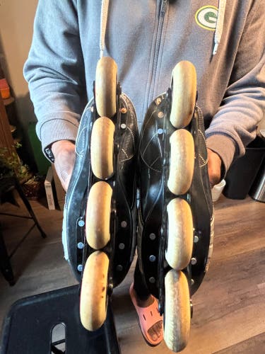 Tour Inline Skates Regular Width Size 6.5 (Used)