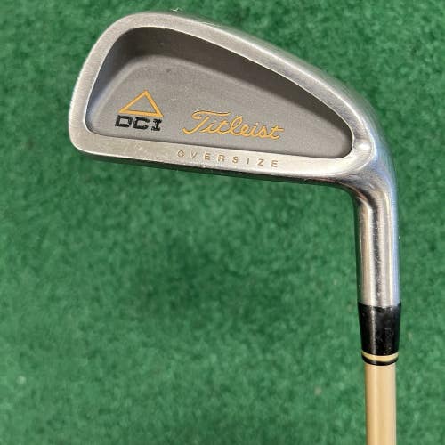 Lady Titleist DCI Gold Oversize Single 6 Iron Factory TriSpec Graphite Ladies