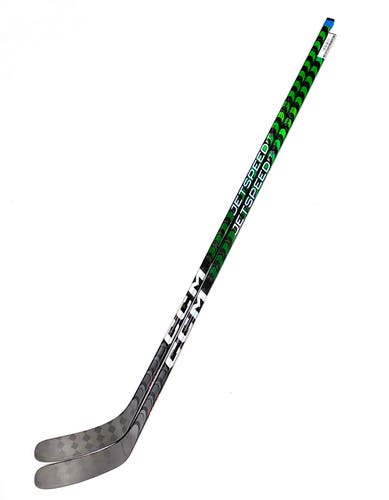 New 2 pack CCM Ribcor Trigger 8 Pro (green Jetspeed FT5 Pro) Pro Stock - RH, P14, 90 Flex