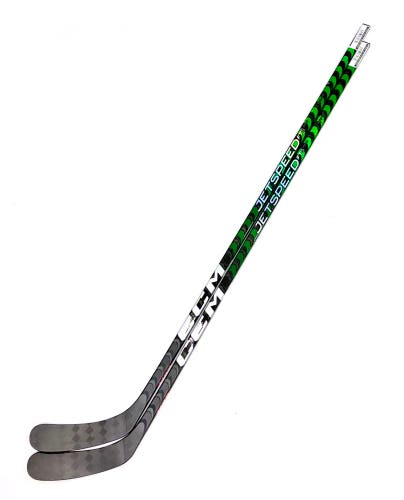 New 2 pack CCM Jetspeed FT5 Pro (green) Pro Stock - RH, P29, 80 Flex