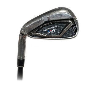 LH TaylorMade M4 Single 6 Iron Graphite Fujikura Atmos 6R Regular Flex