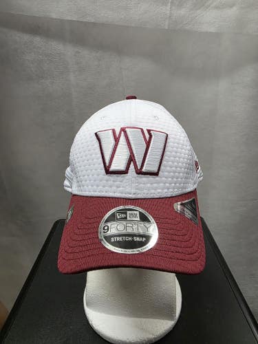 NWS Washington Commanders 2024 Training Camp New Era 9forty Stretch Snap Hat NFL