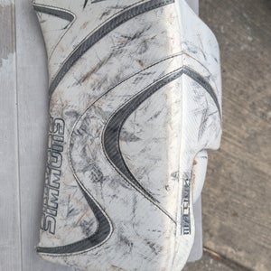 Simmons Matrix 2 Blocker (Right) and Sherwood Glove (Left)