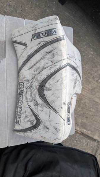 Simmons Matrix 2 Blocker (Right) and Sherwood Glove (Left)