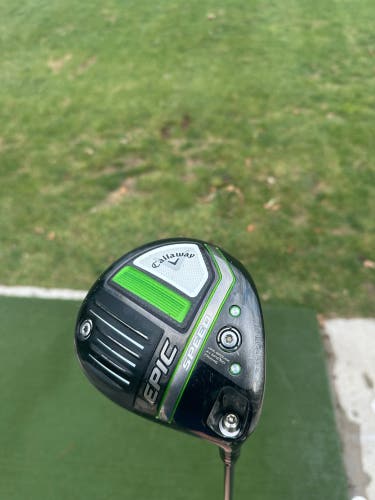 Men's Callaway Epic Speed Right Handed Driver Stiff Flex 9 Loft (Used & PRICE NEGOTIABLE)