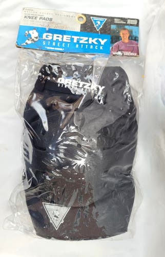 Rare NOS 1995 Gretzky Street Attack Knee Pads Inline Roller Hockey Ultra Wheels