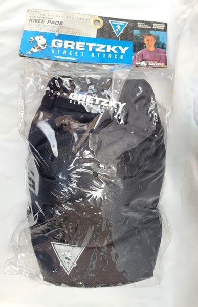Rare NOS 1995 Gretzky Street Attack Knee Pads Inline Roller Hockey Ultra Wheels