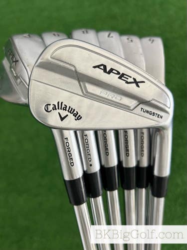 Callaway Apex Pro 21 Forged Iron Set 4-P / Dynamic Gold S400 Stiff