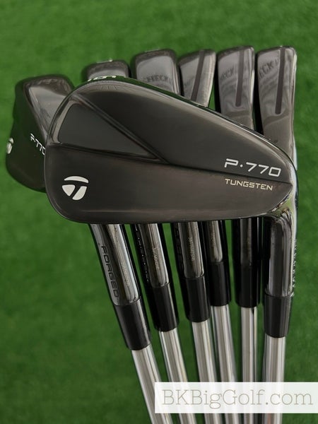 Taylormade P770 23 Phantom Black Forged Iron Set 4-P / Dynamic Gold 120 Stiff