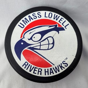 University of Massachusetts U Mass Lowell River Hawks Hockey East Hockey Puck