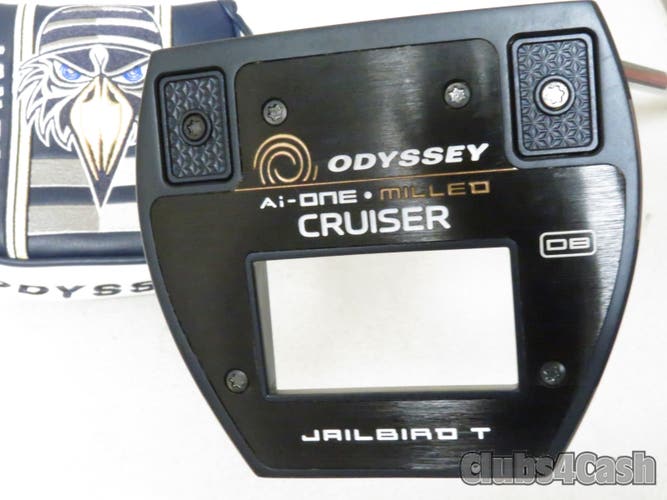 Odyssey Ai One Milled Cruiser Jailbird T Putter 38" +Cover .. MINT