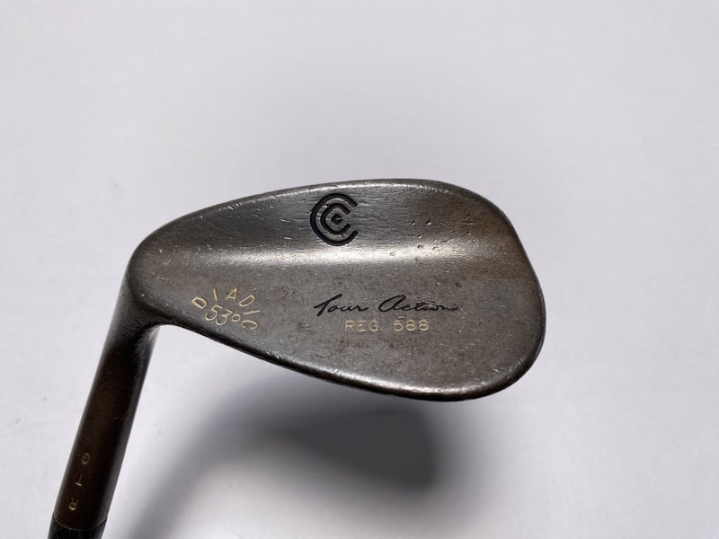 Cleveland Tour Action Diadic Gunmetal Sand Wedge SW 53* DG Wedge Steel Mens LH