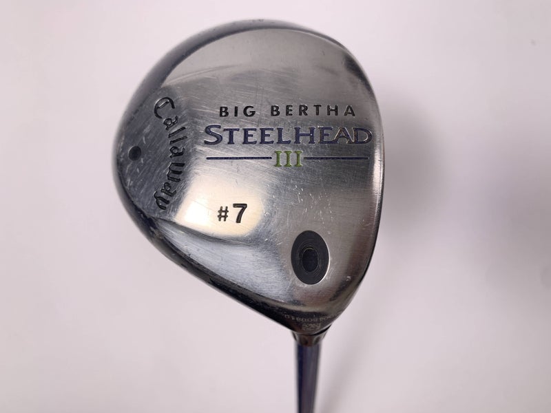 Callaway Steelhead III 7 Fairway Wood 21* System III Ladies Graphite Womens RH