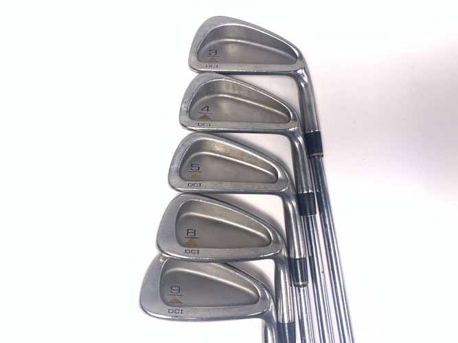Titleist DCI Gold Iron Set 3-4-5-8-9 True Temper Dynamic Gold Stiff Mens RH