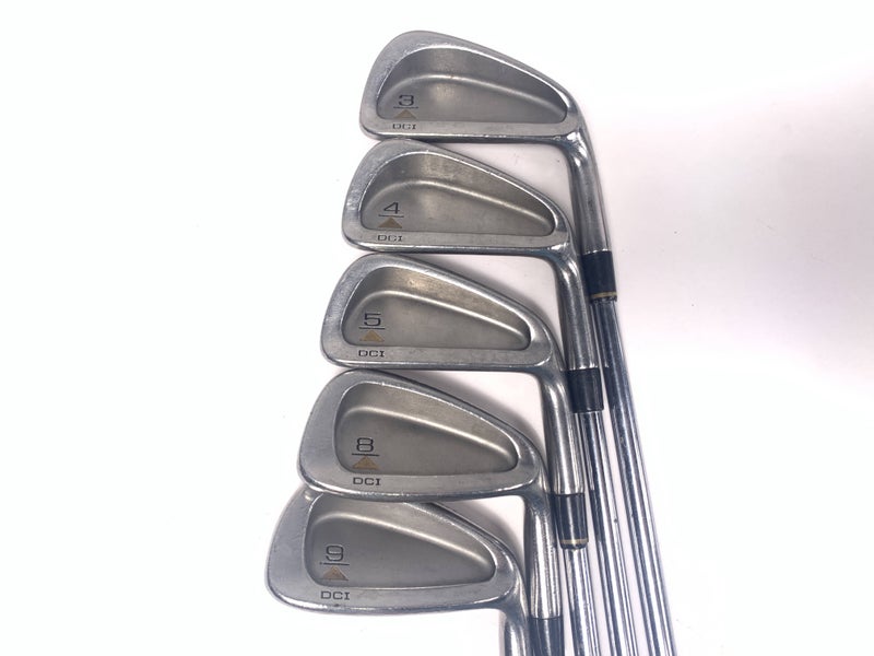 Titleist DCI Gold Iron Set 3-4-5-8-9 True Temper Dynamic Gold Stiff Mens RH