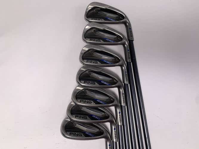 Ping G30 Iron Set 6-PW+GW+SW Blue Dot 1* Up TFC 80 Senior Graphite Mens RH