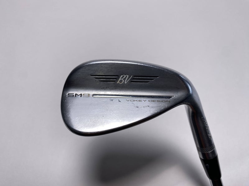 Titleist Vokey SM9 Tour Chrome Gap Wedge GW 50* 12 Bounce F-Grind Wedge Mens RH