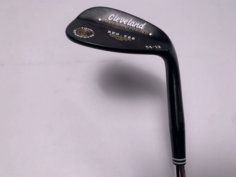 Cleveland 588 Precision Forged Black Sand Wedge SW 554* 12 Tour Concept Mens RH