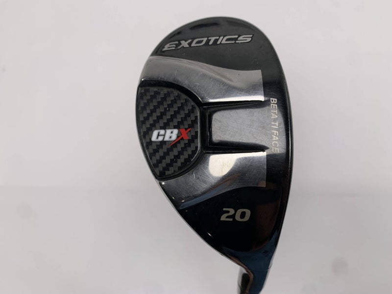 Tour Edge Exotics CBX Hybrid 20* Aldila Tour ATX85H-2.5 Stiff Graphite Mens RH