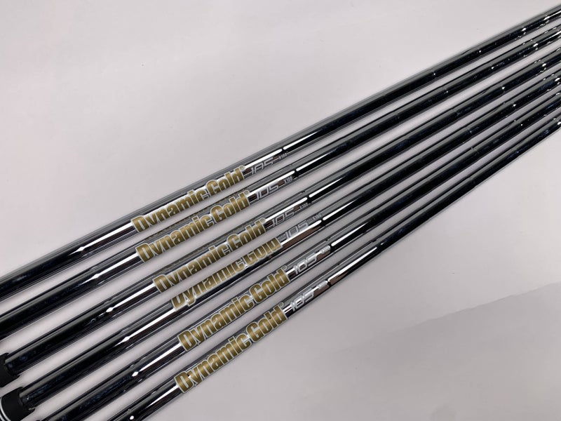 True Temper DG X100 105g Extra Stiff Iron Set Shafts 35''-37.50''- Pull 0.355