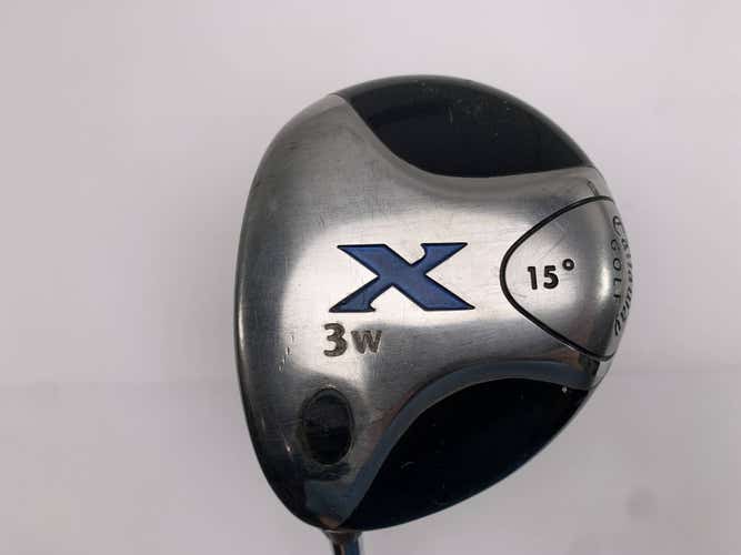 Callaway X 3 Fairway Wood 15* Regular Steel Mens LH