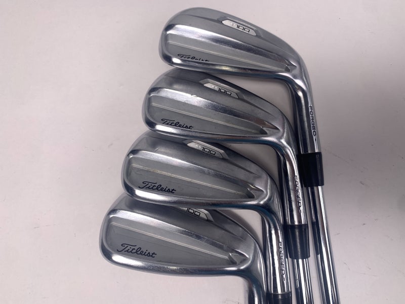 Titleist T100 2021 Iron Set 7-PW Project X LZ 5.5 115g Regular Steel Mens RH
