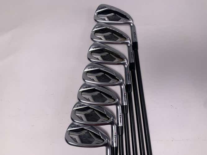 Ping G430 Iron Set 5-PW+GW Red Dot 1* Flat Alta CB AWT Senior Mens RH