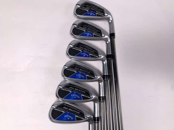 Callaway Big Bertha B21 REVA Womens Iron Set 5-PW RCH 45 45g Ladies RH