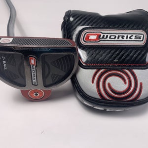 Odyssey O-Works 2-Ball Red Putter 35" Mens LH HC