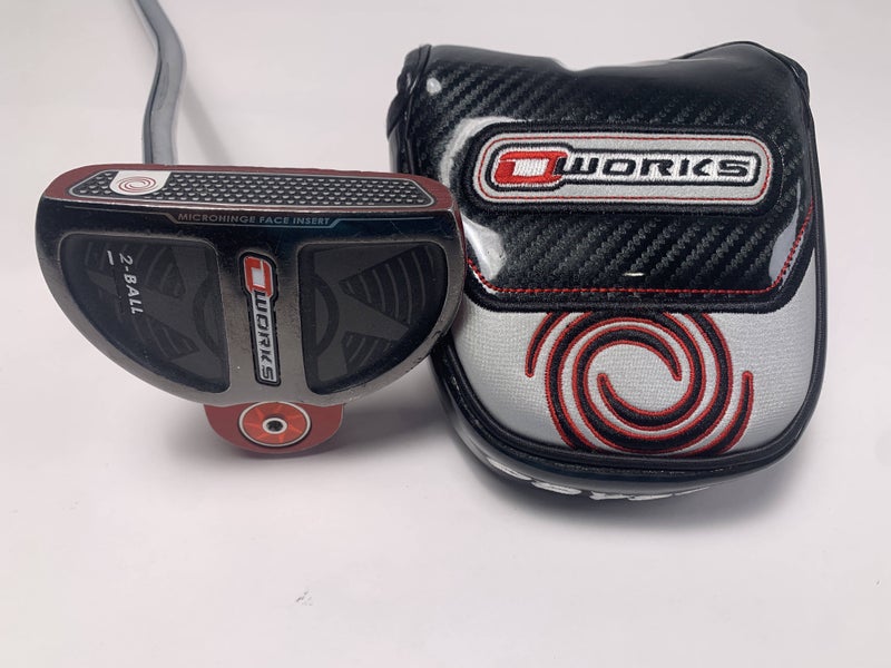 Odyssey O-Works 2-Ball Red Putter 35" Mens LH HC