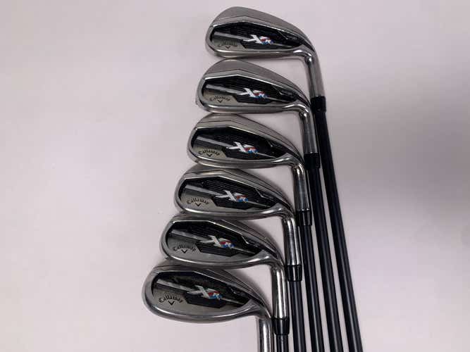 Callaway XR Iron Set 6-PW+SW Project X San Diego 4.5 Senior Graphite Mens RH