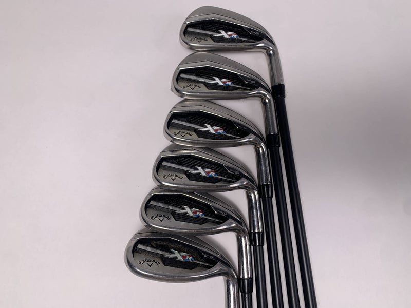 Callaway XR Iron Set 6-PW+SW Project X San Diego 4.5 Senior Graphite Mens RH