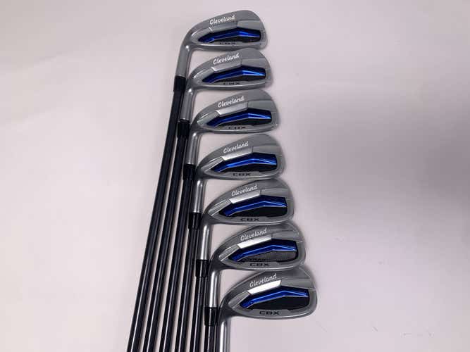 Cleveland Launcher CBX Iron Set 4-PW Miyazaki C.Kua 6R Flex Code 4444 Mens LH