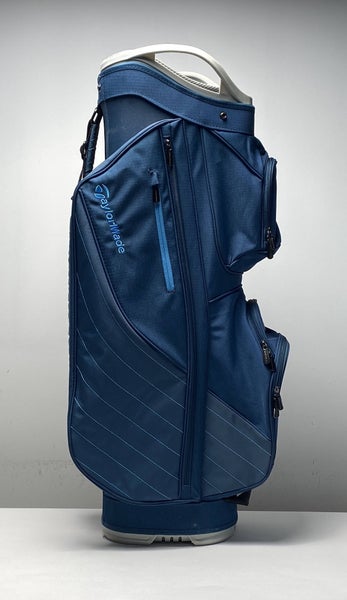 Taylormade Kalea Pemier Ladies Cart Bag Blue 15-Way Divide Single Strap Golf Bag
