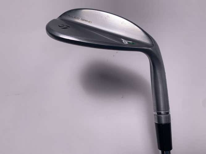 TaylorMade Milled Grind 4 Chrome Raw Lob Wedge LW 58* DG Wedge Steel Mens RH