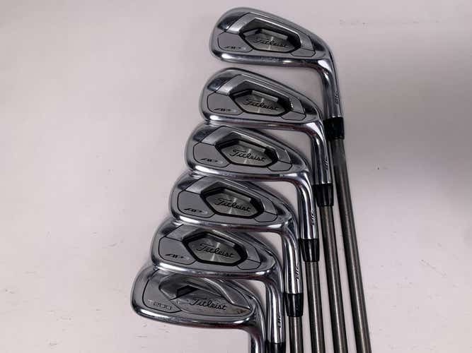 Titleist 718 AP3 Iron Set 6-PW+GW AeroTech SteelFiber i95 Stiff Graphite Mens RH