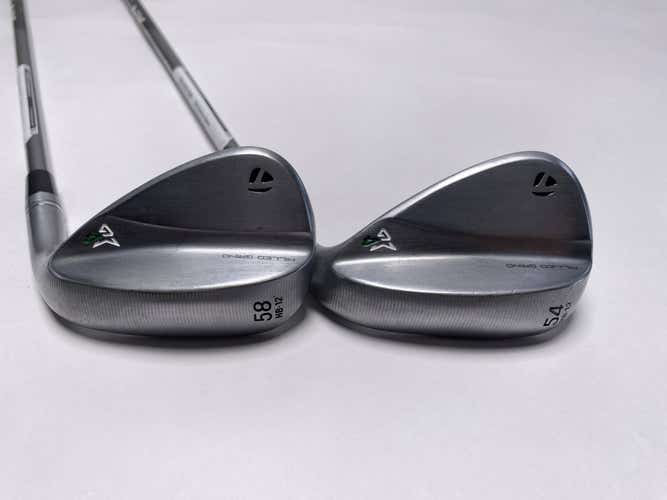 TaylorMade Milled Grind 4 Chrome Wedge Set 54* 13 | 58* 12 Speeder NX Regular RH