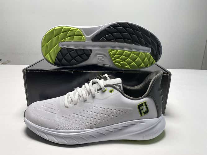 FootJoy Flex XP Golf Shoes White Men's SZ 10.5 (56280)