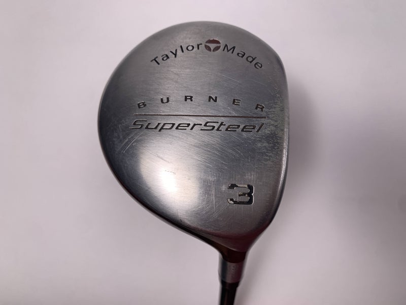 TaylorMade Supersteel 3 Fairway Wood 15* Bubble R-80 Regular Graphite Mens RH